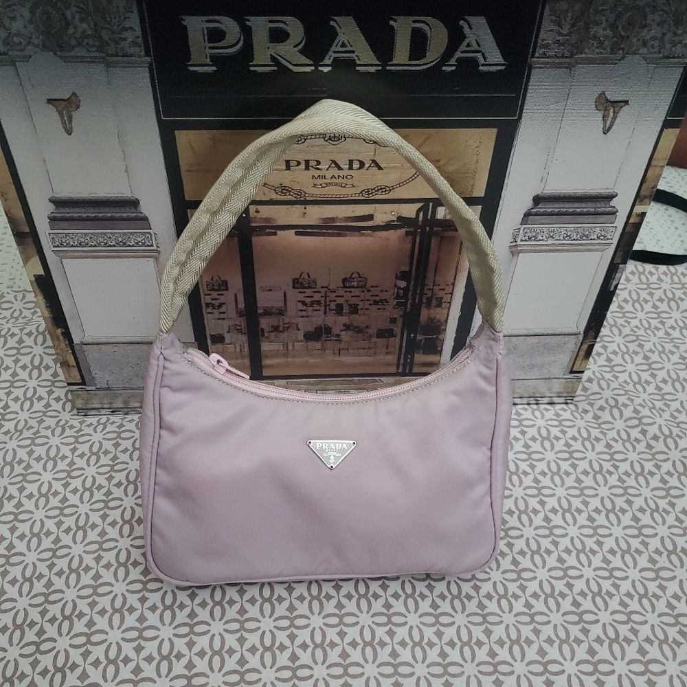 Prada Tessuto Nylon Small Bag Vintage.